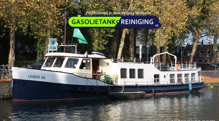 Gasolietank reiniging voor de binnenvaart