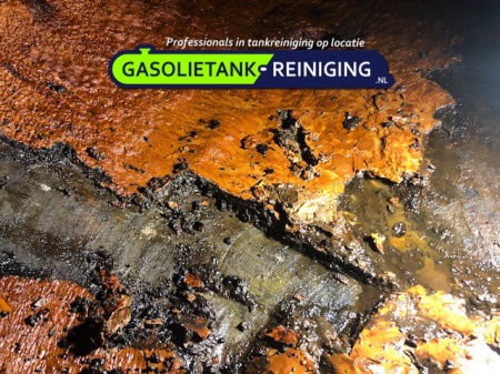 Gasolietank cleaning op locatie