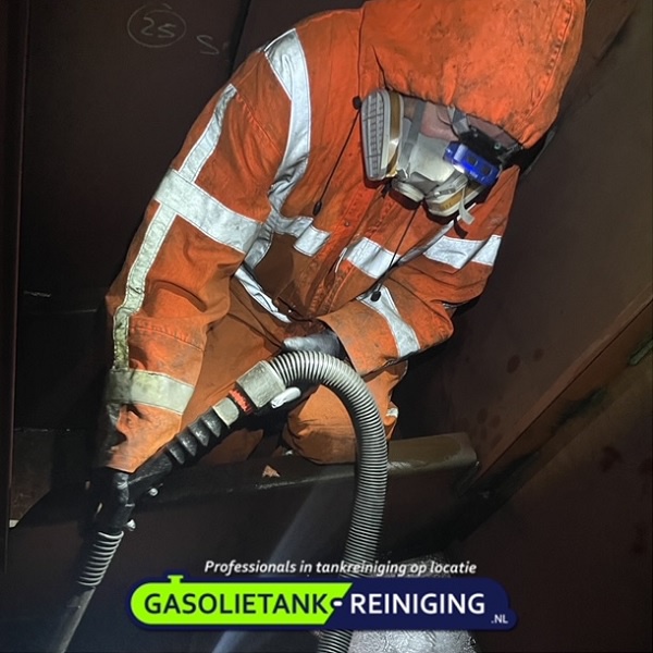 gasolietank reiniging voor de binnenvaart