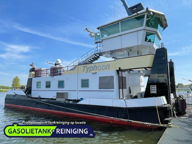 Dieseltank reiniging voor de binnenvaart